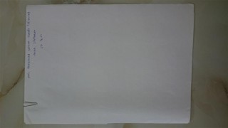 MG White Ribbed Kraft Paper