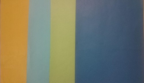 MG Fancy colored ribbed kraft paper