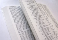 Giấy in Kinh sách, từ điển nhiều trang