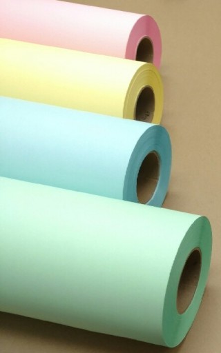 Uncoated color printing paper