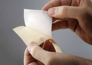 Silicone release paper liner