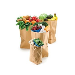 Kraft Paper grocery bags